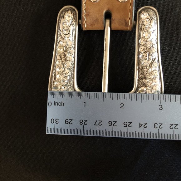 Nocona Real Fur Western Belt Size XL - Picture 10 of 13